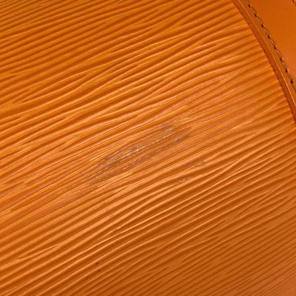 Louis Vuitton Soufflot Shoulder Tube Handbag Epi Mandarin Orange - Picture 3 of 6